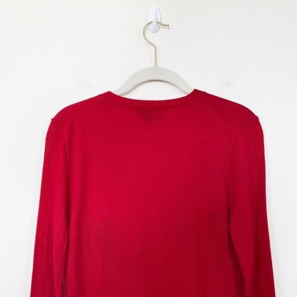 [J. Crew] Merino Wool Zebra Novelty Print Cardigan - Picture 9 of 13